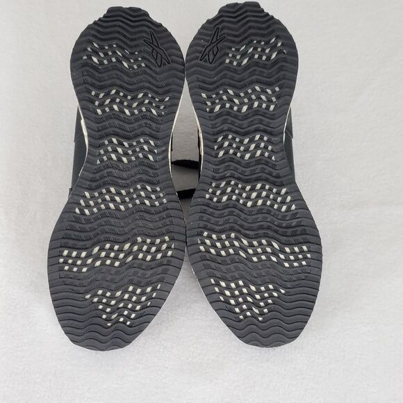 Reebok Zig Dynamica White Black Cheetah 7.5 Ortholite Comfort Padding Sneakers - Picture 6 of 8